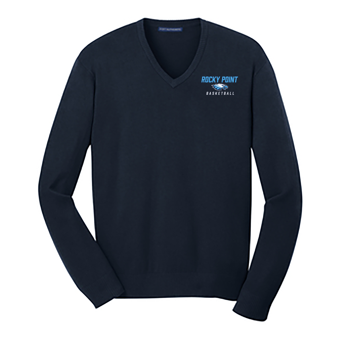 Rocky Point Varsity Basketball V-Neck Sweater