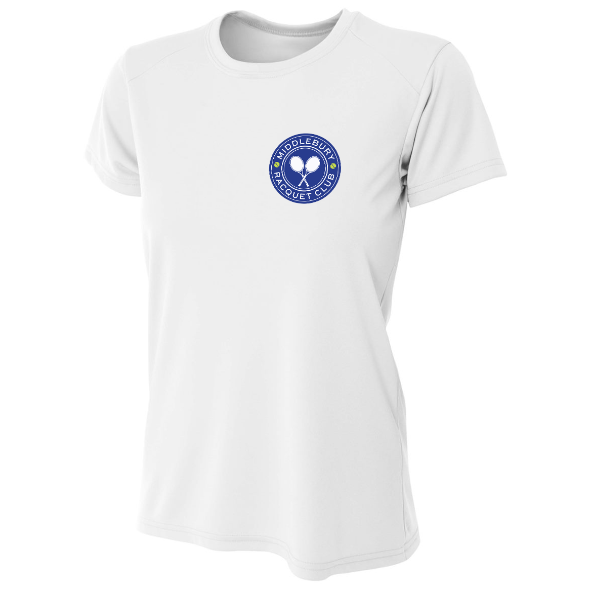 Middlebury Racquet Club A4 Womens Cooling Performance Crew