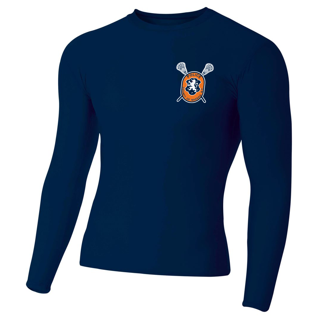 NCPD Lacrosse Long Sleeve Compression Crew