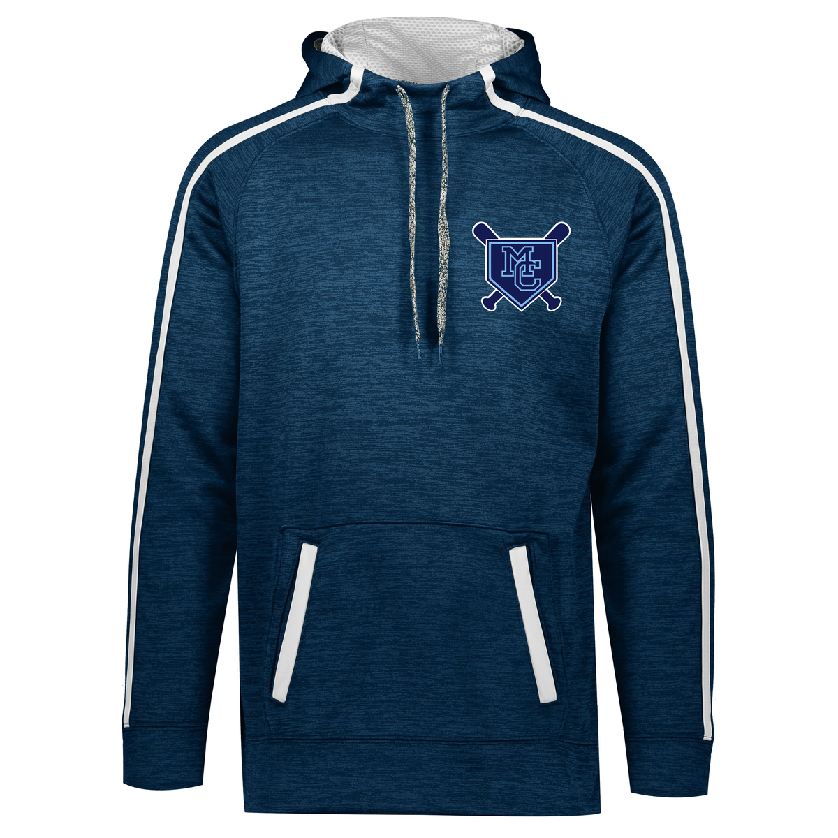 Morris Catholic Crusaders Baseball Stoked Tonal Heather Hoodie