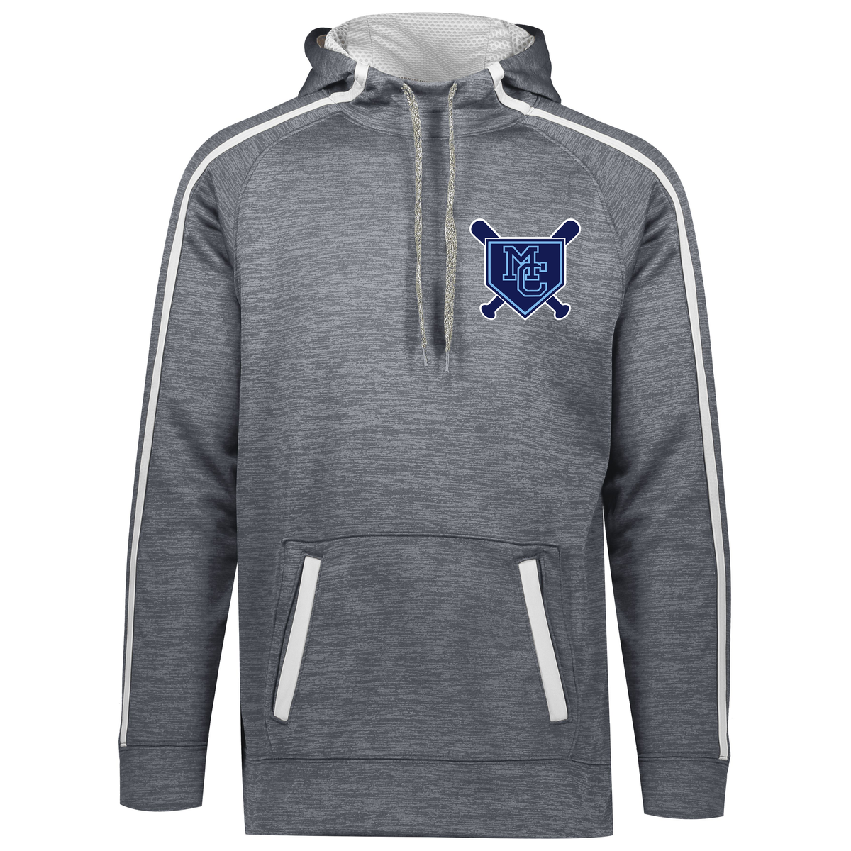 Morris Catholic Crusaders Baseball Stoked Tonal Heather Hoodie