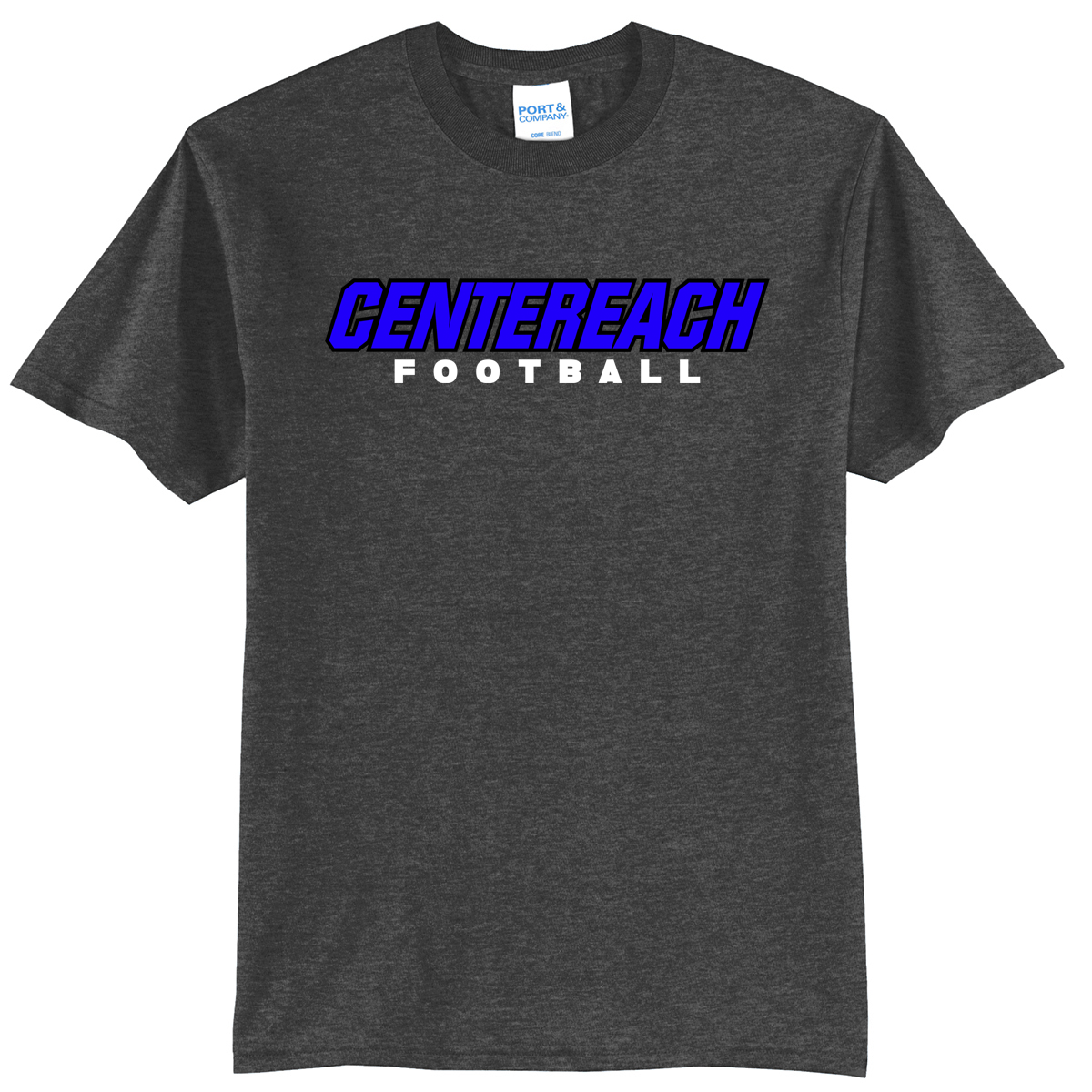 Centereach Football Port & Company® Tall Core Blend Tee