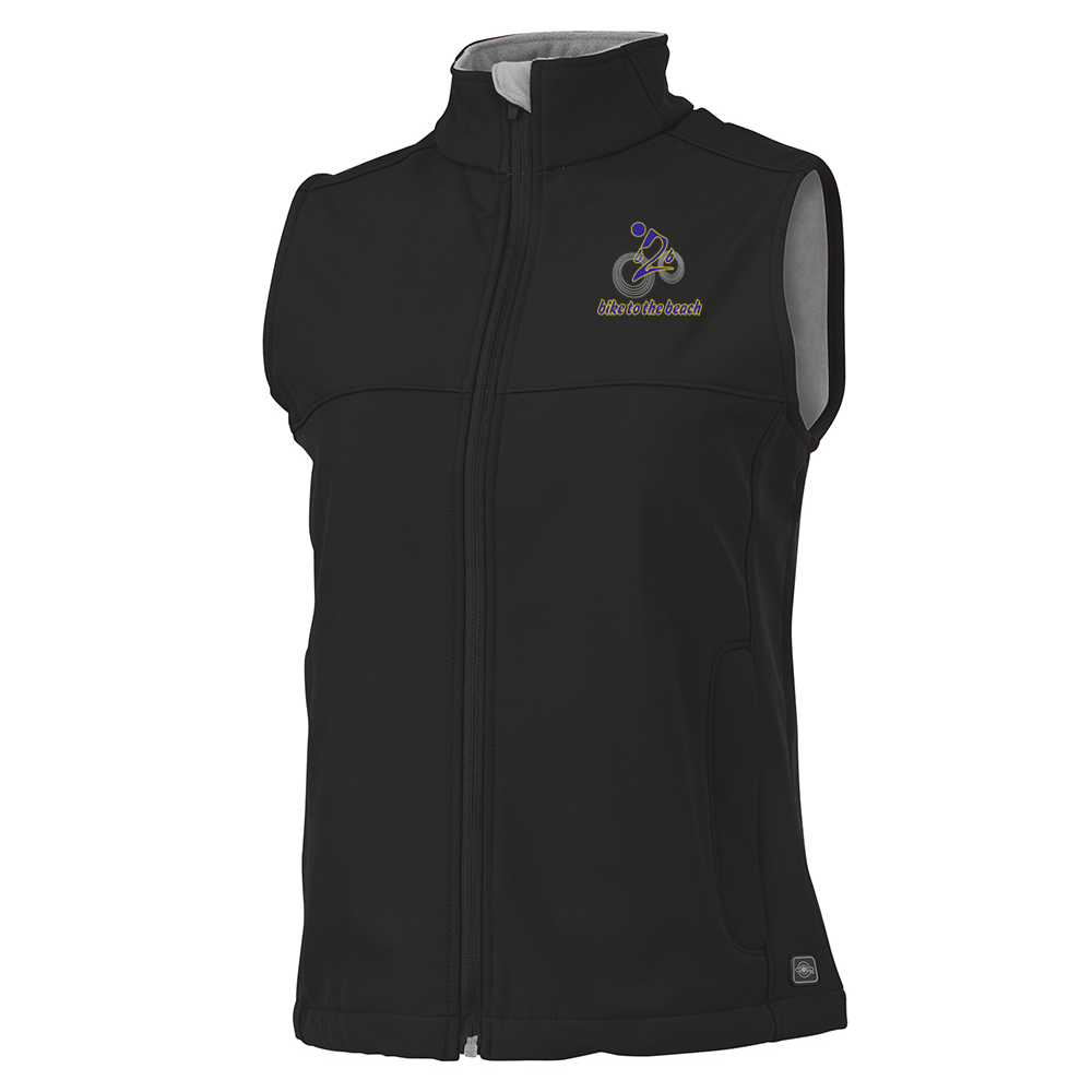 Bike to the Beach Women's Classic Soft Shell Vest