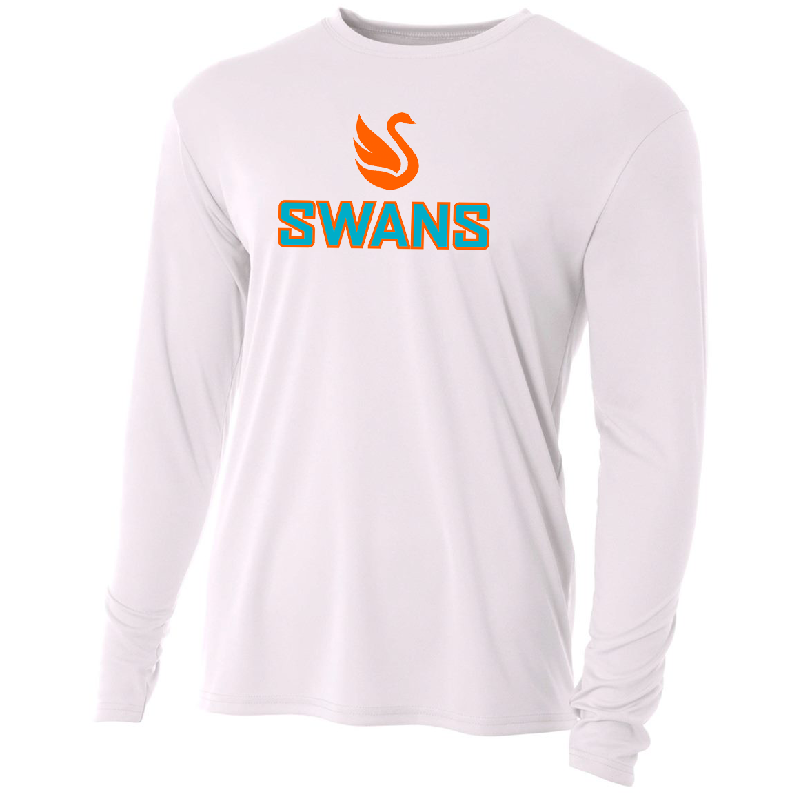 Swans Lacrosse A4 Cooling Performance L/S Crew