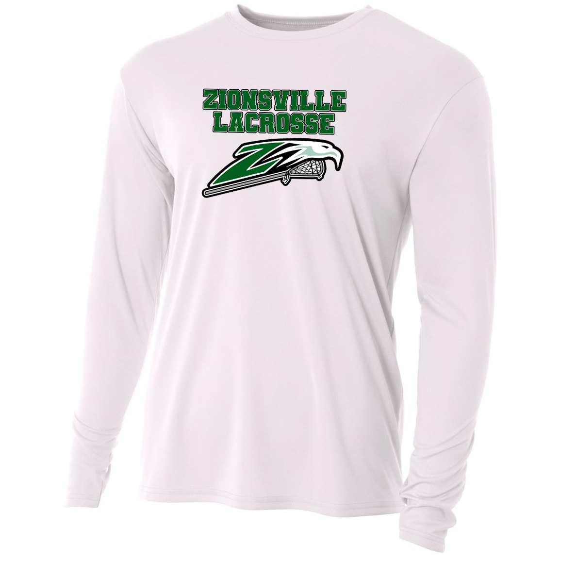 Zionsville Lacrosse A4 Cooling Performance L/S Crew
