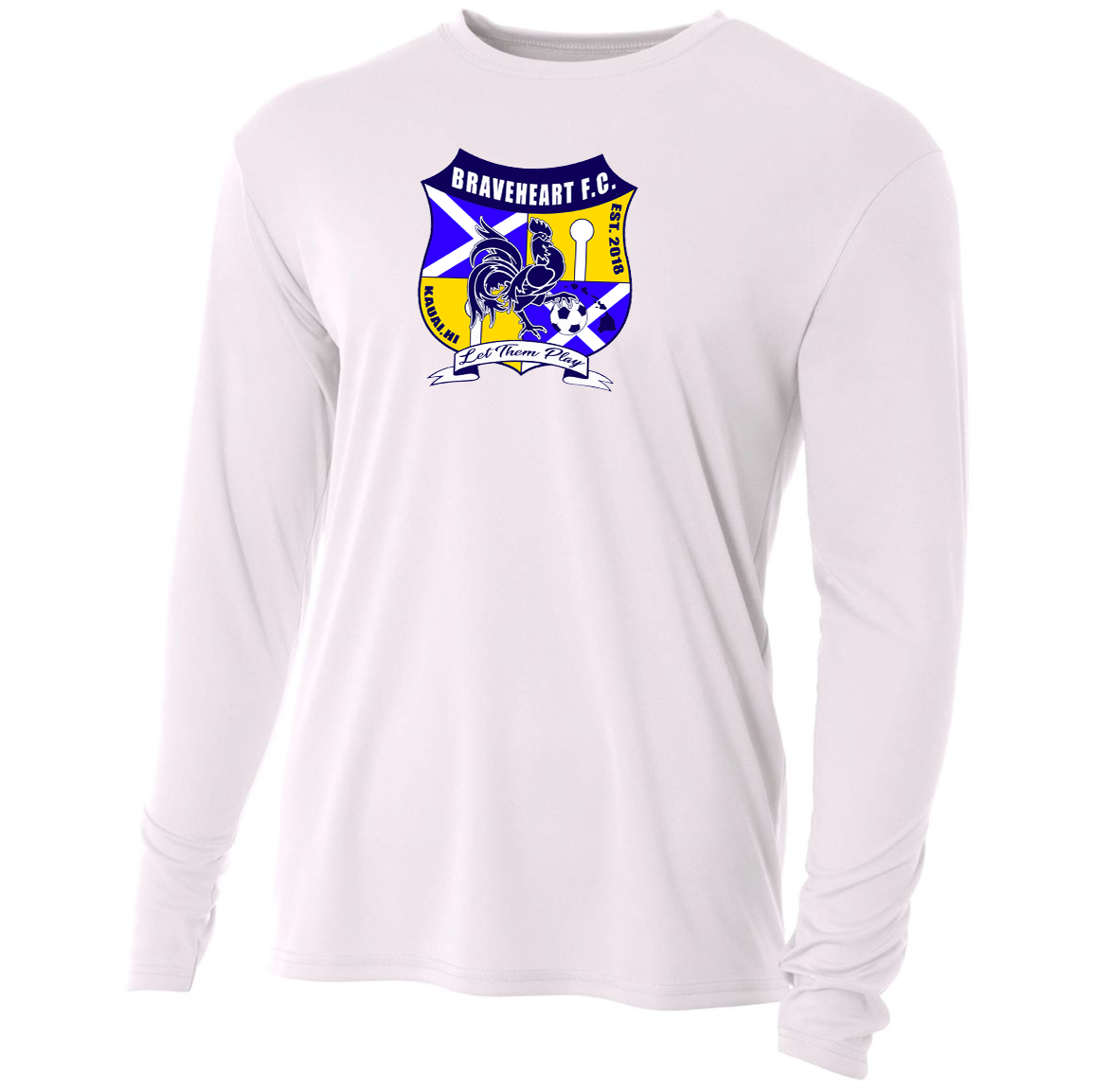 Kauai Braveheart FC A4 Cooling Performance L/S Crew