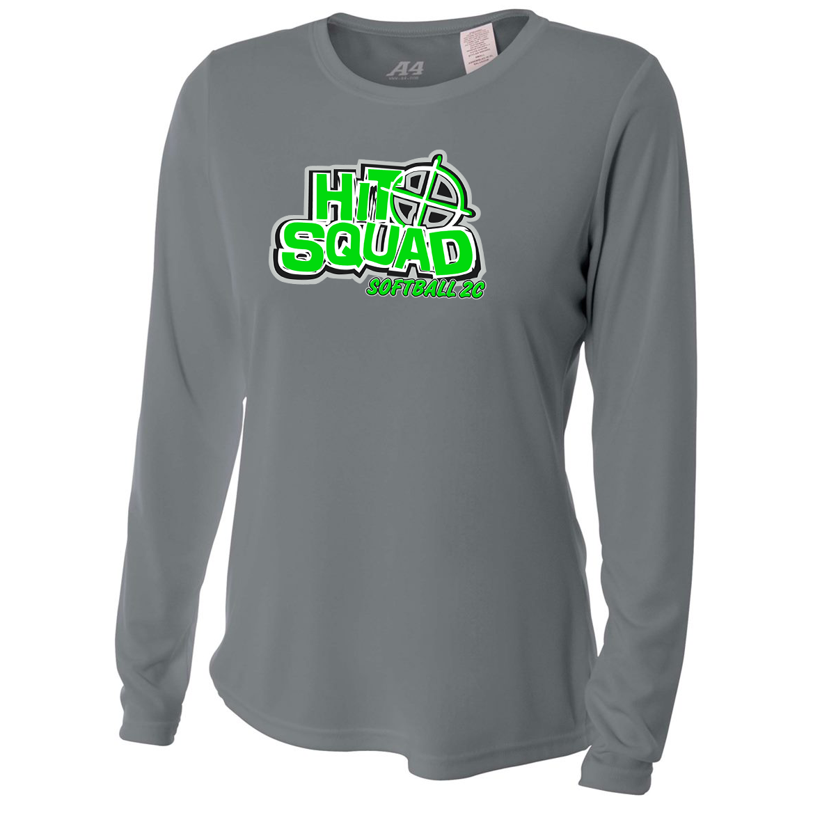 Hit Squad A4 Women's Long Sleeve Performance Crew