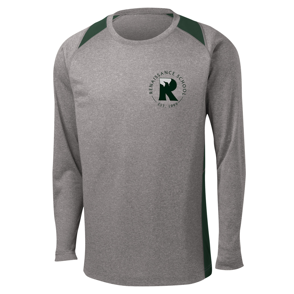 Renaissance School LS Colorblock Contender Tee