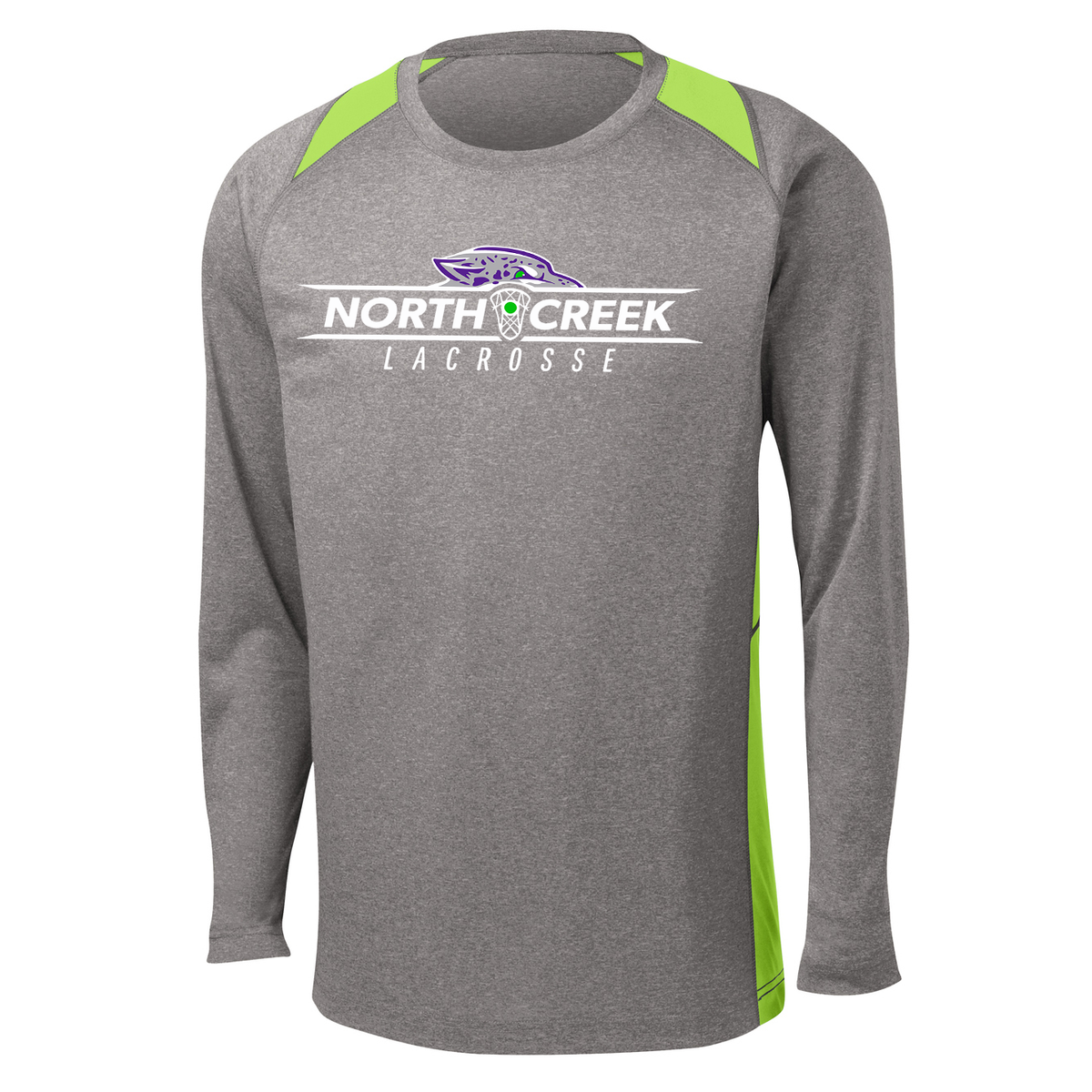 North Creek Lacrosse LS Colorblock Contender Tee