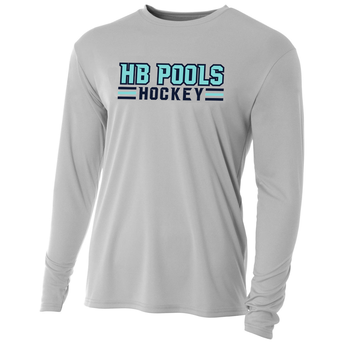 HB Pools Hockey A4 Cooling Performance L/S Crew