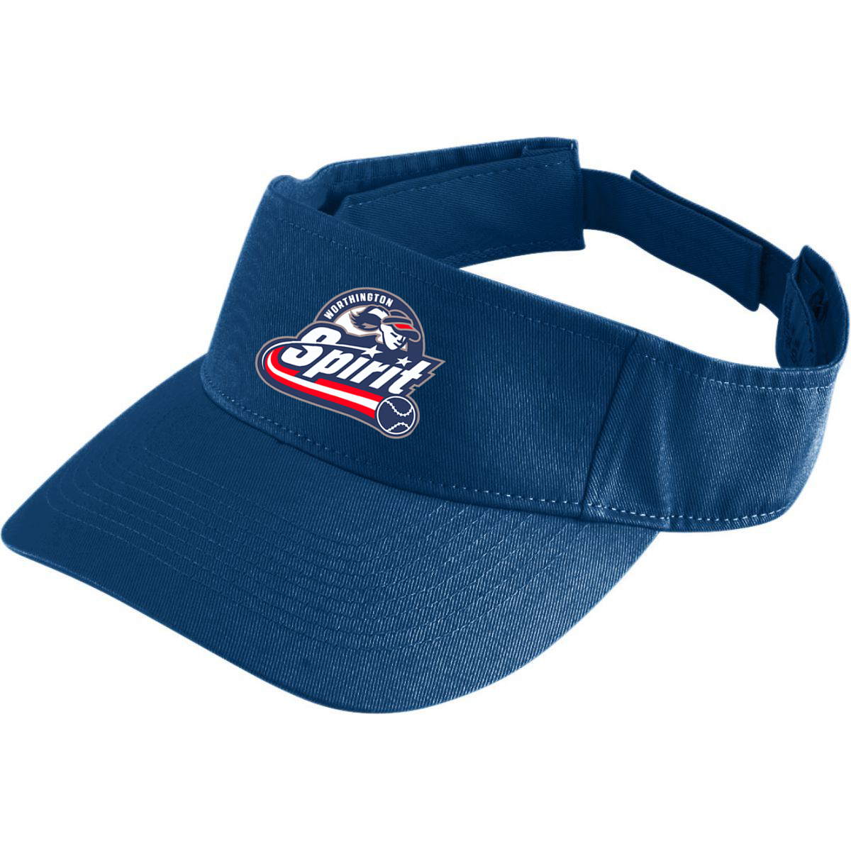 Worthington Spirit Softball Youth Sport Twill Visor
