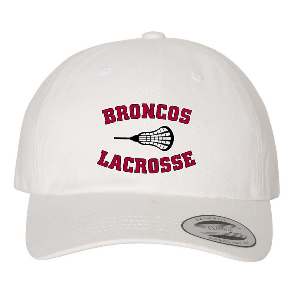 Bailey Middle School Lacrosse Peached Twill Dad's Cap