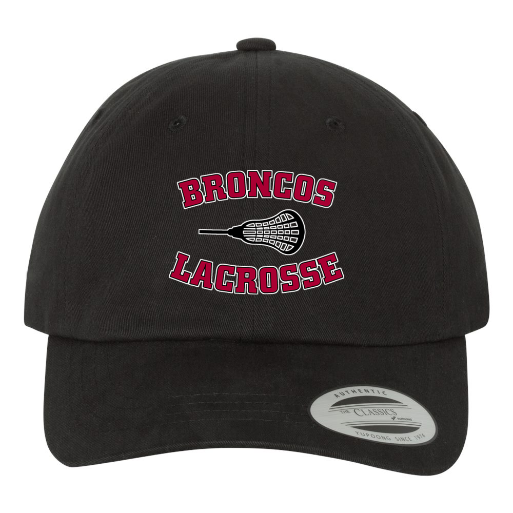 Bailey Middle School Lacrosse Peached Twill Dad's Cap