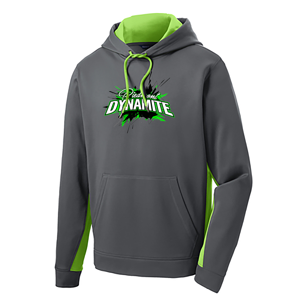 Piedmont Dynamite Fleece Colorblock Hooded Pullover