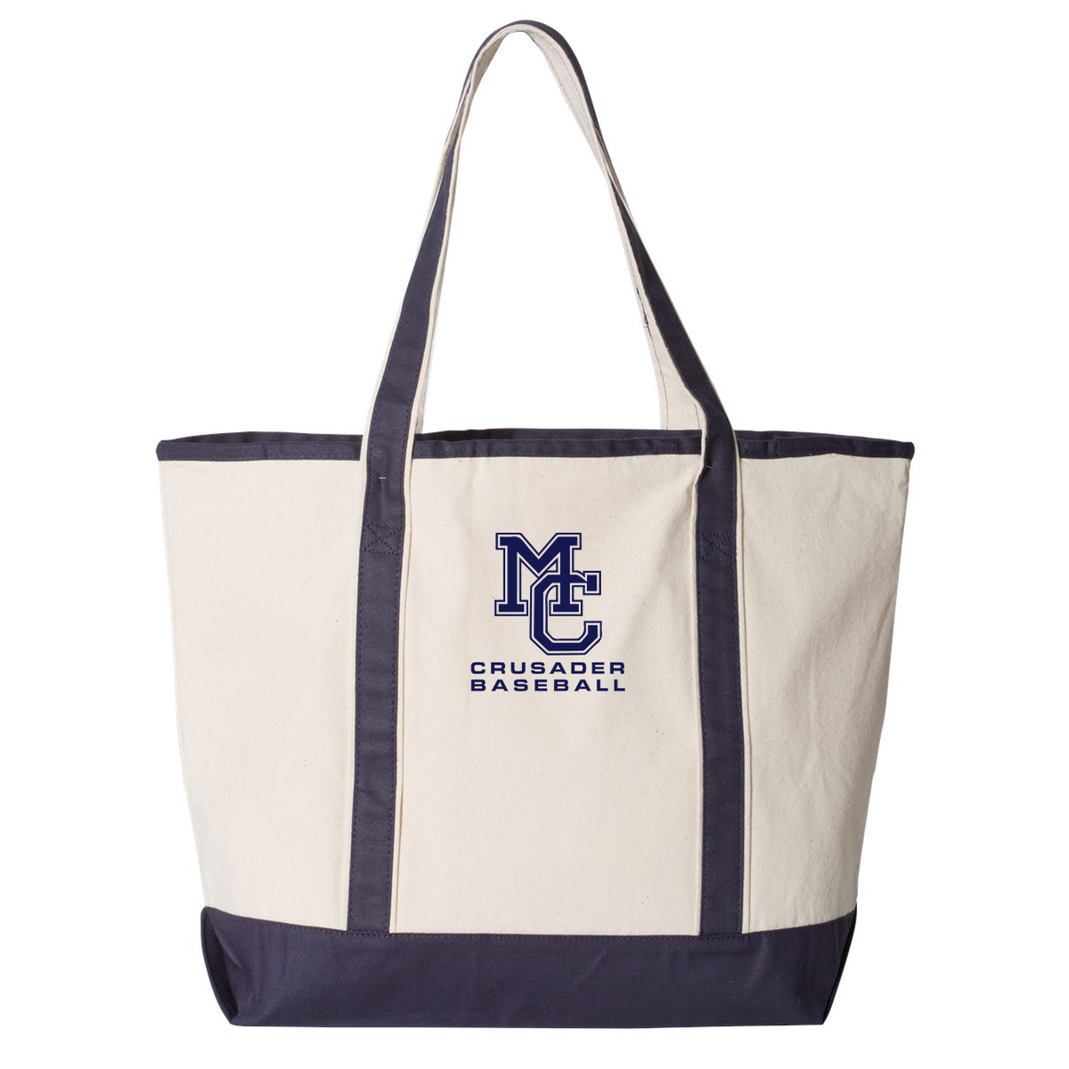 Morris Catholic Crusaders Baseball Deluxe Tote