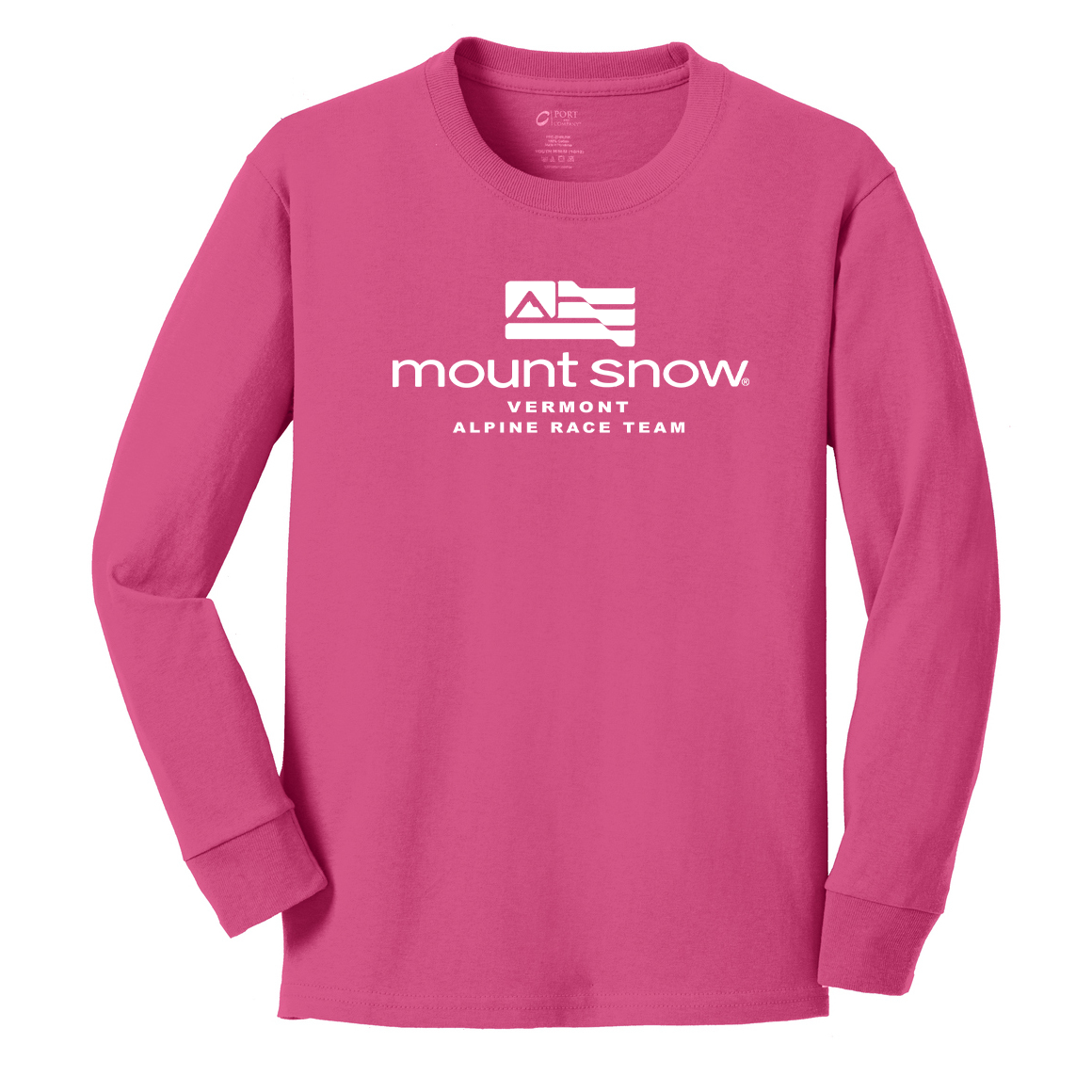 Mount Snow Youth Cotton Long Sleeve Shirt