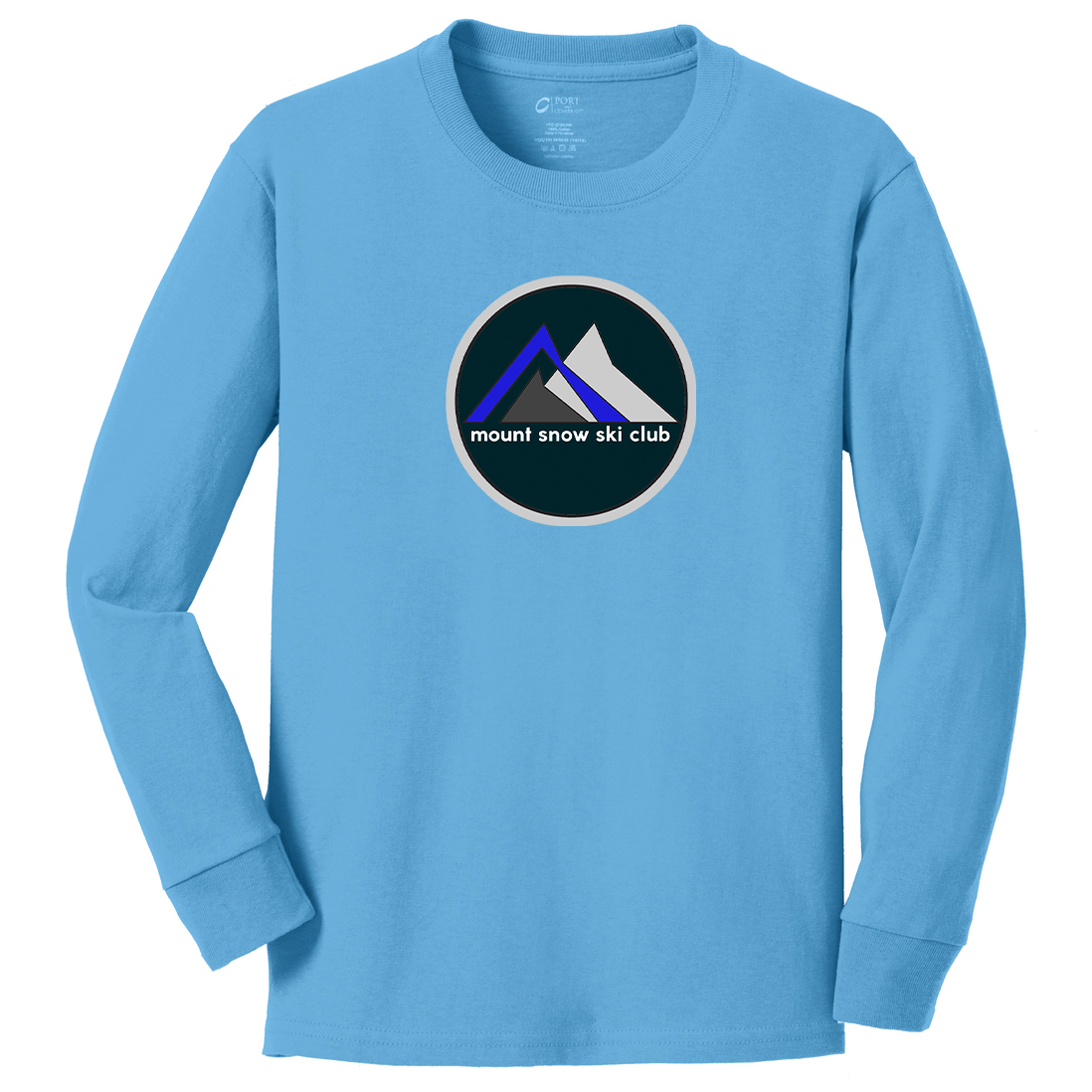 Mount Snow Youth Cotton Long Sleeve Shirt