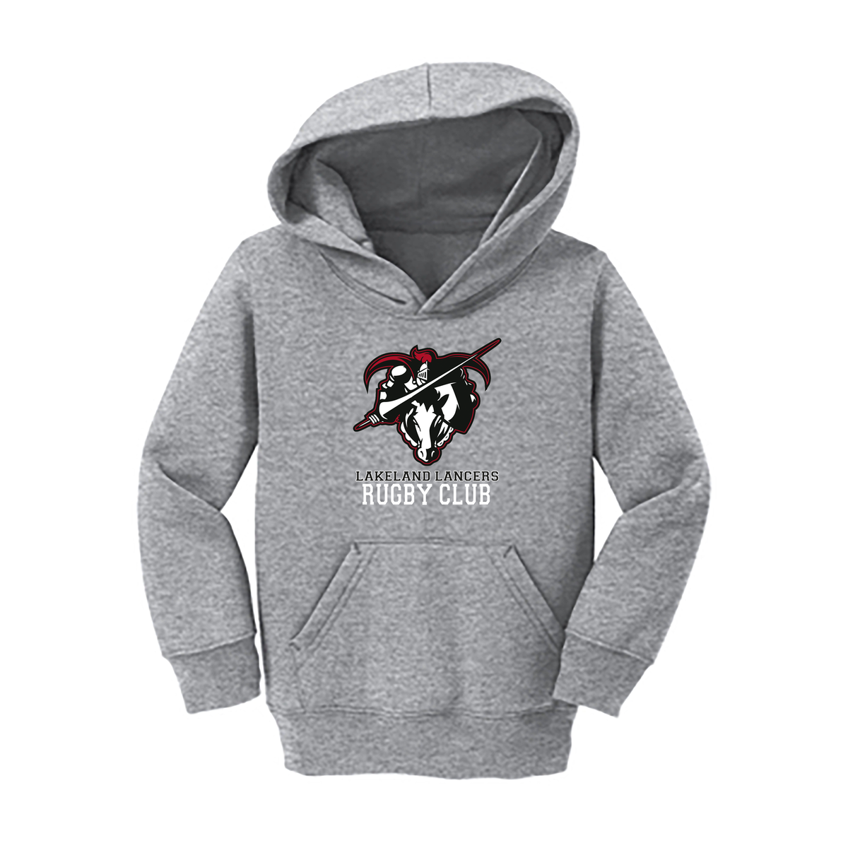 Lakeland Lancers Rugby Football Club Toddler Core Fleece Pullover Hooded Sweatshirt