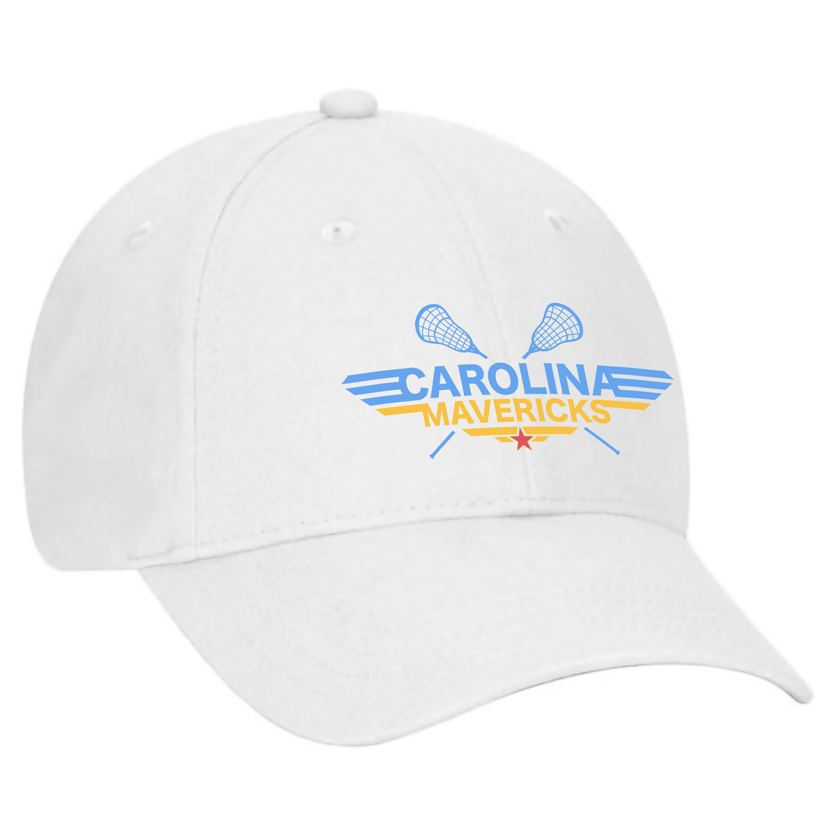 Carolina Maverick Lacrosse Low Profile Baseball Cap