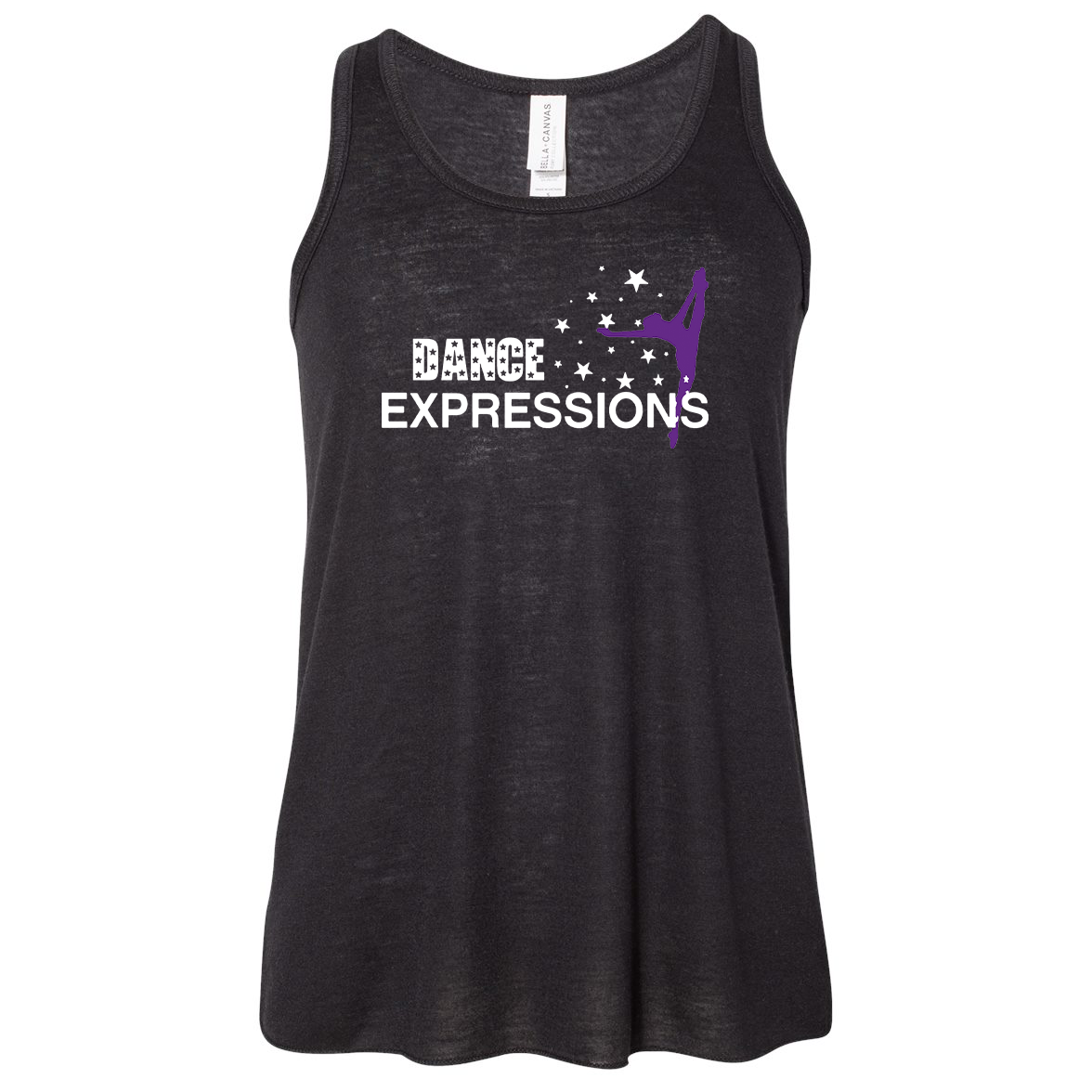 Dance Expressions Youth and Adult Flowy Racerback Tank Top