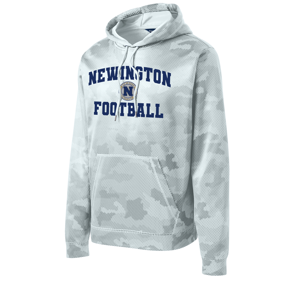 Newington HS Football CamoHex Hoodie