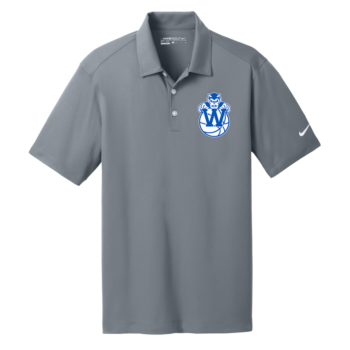 Westfield HS Basketball Vertical Mesh Polo