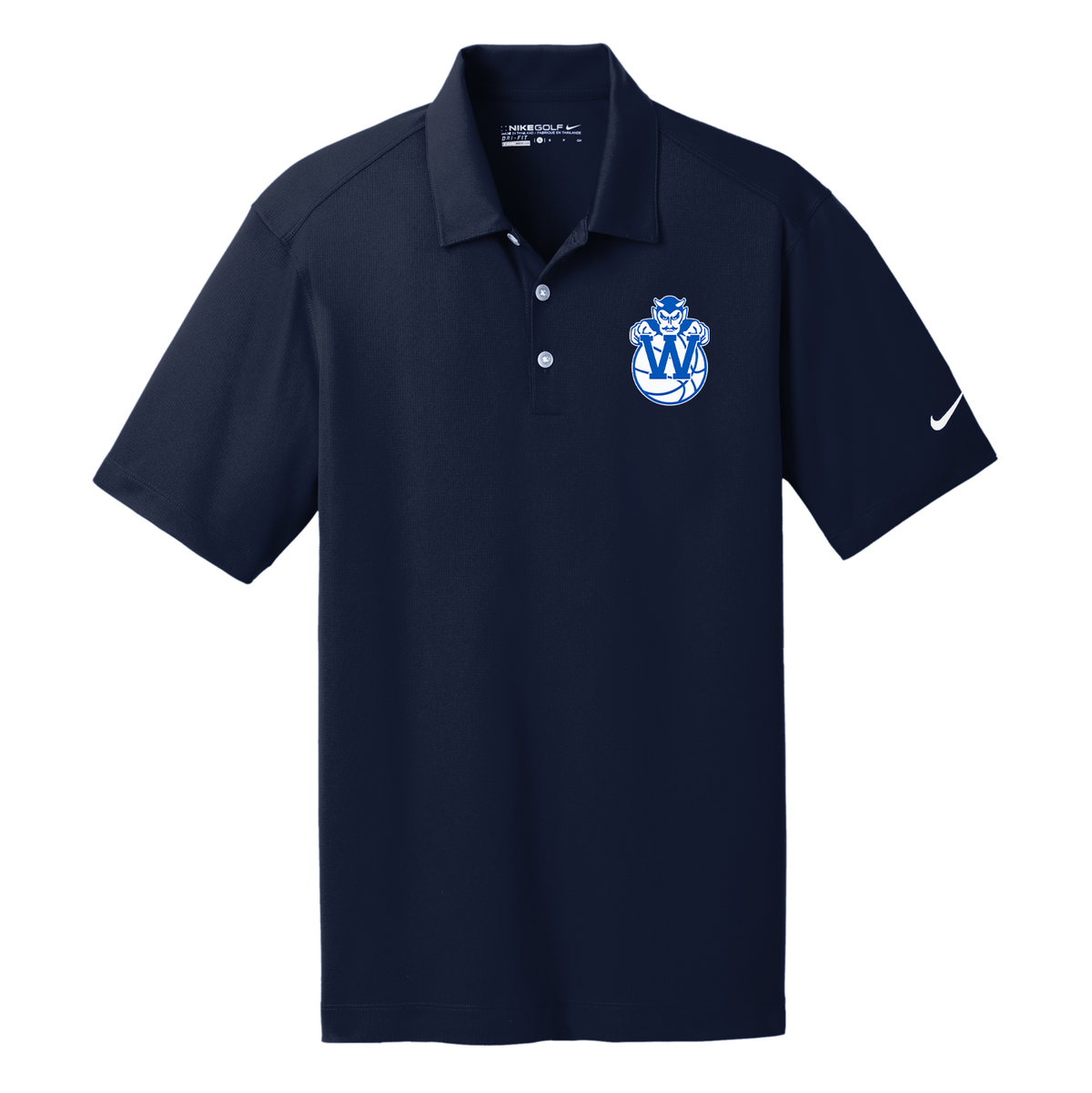 Westfield HS Basketball Vertical Mesh Polo