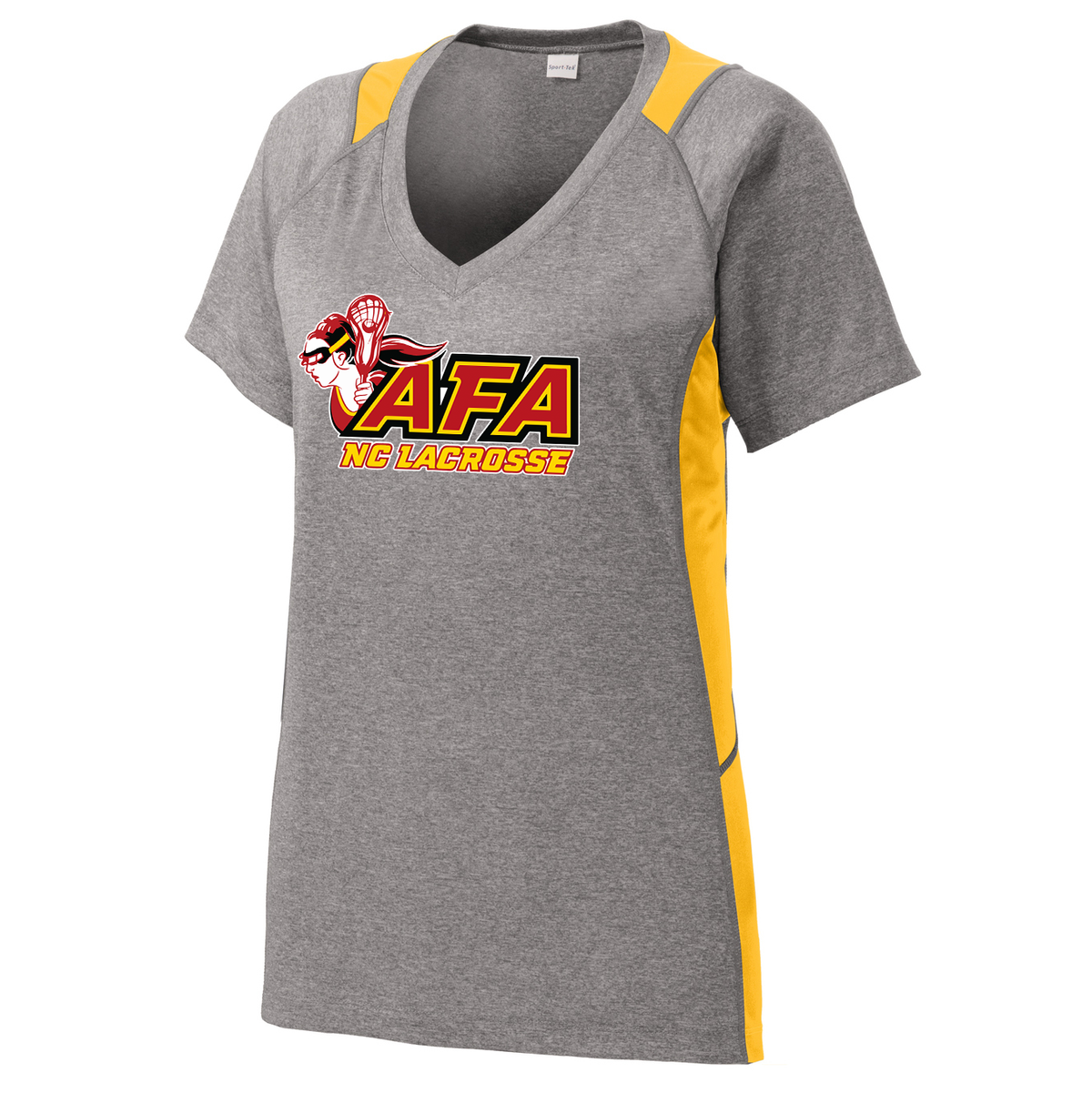 AFA Girls Lacrosse Colorblock Contender Tee
