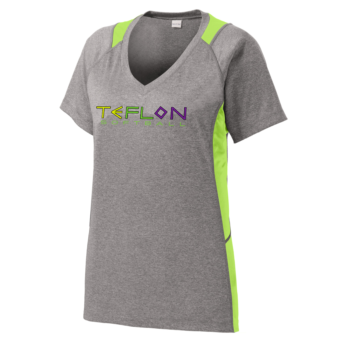 Team Teflon Softball Colorblock Contender Tee