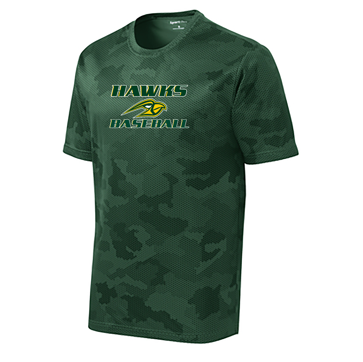 Hillsdale Hawks CamoHex Tee