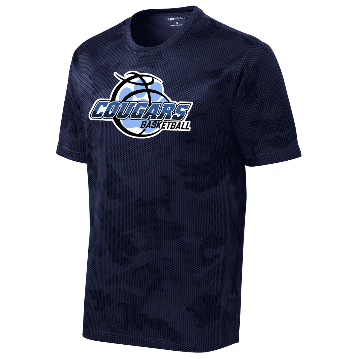 Carroll County Cougars CamoHex Tee