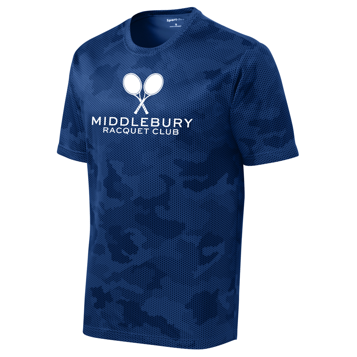 Middlebury Racquet Club CamoHex Tee