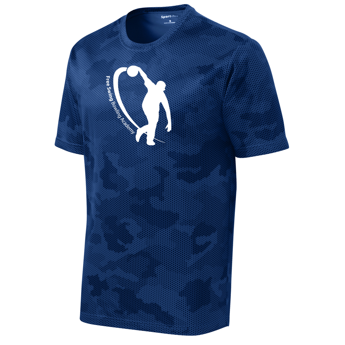 Free Swing Bowling CamoHex Tee