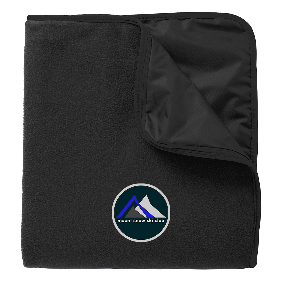 Mount Snow Ski Club Fleece & Poly Blanket