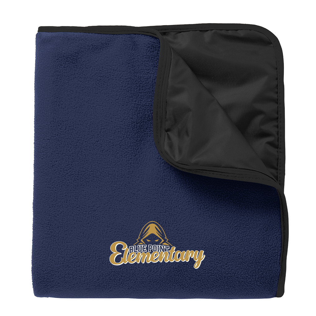 Blue Point Elementary School Fleece & Poly Blanket