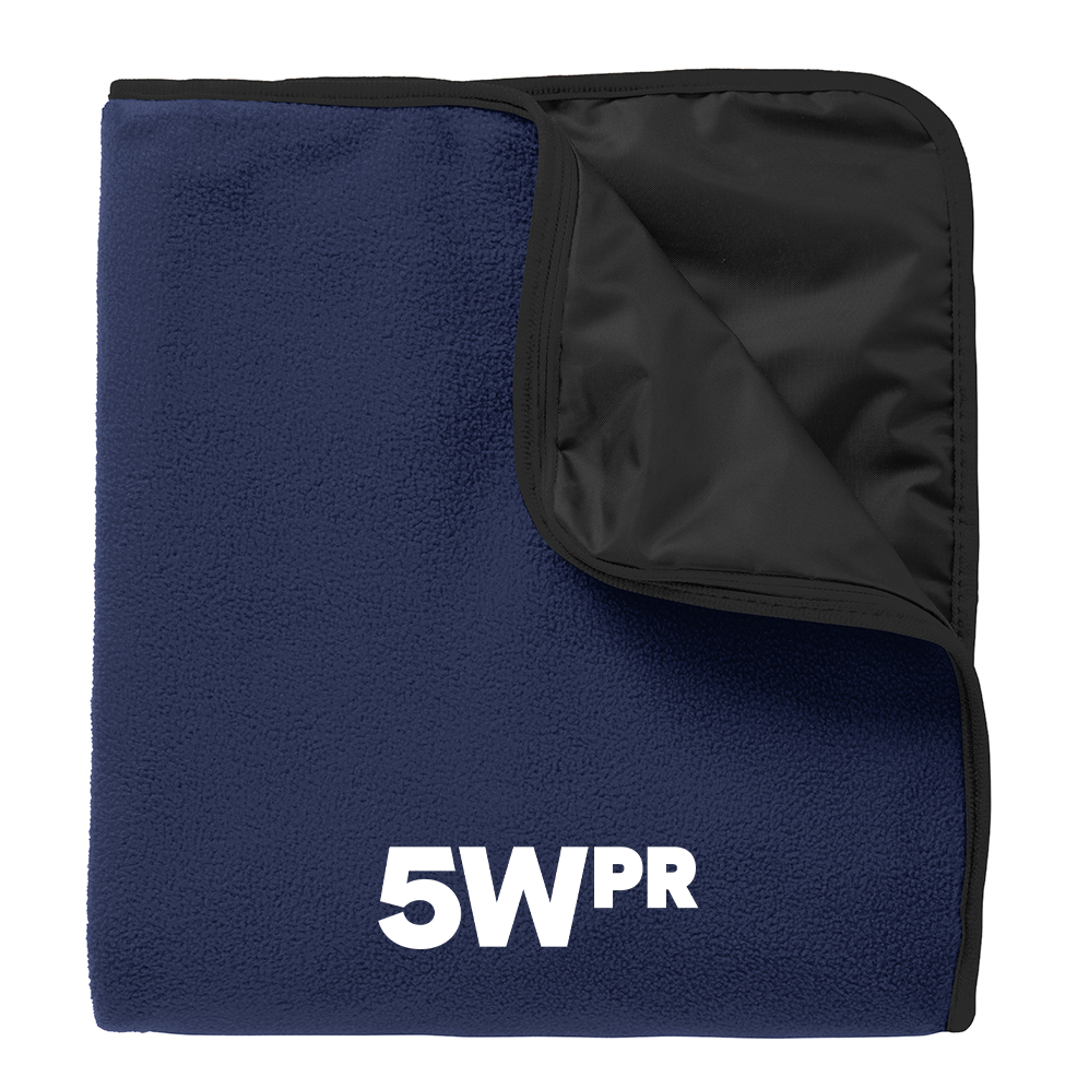 5WPR Fleece & Poly Blanket