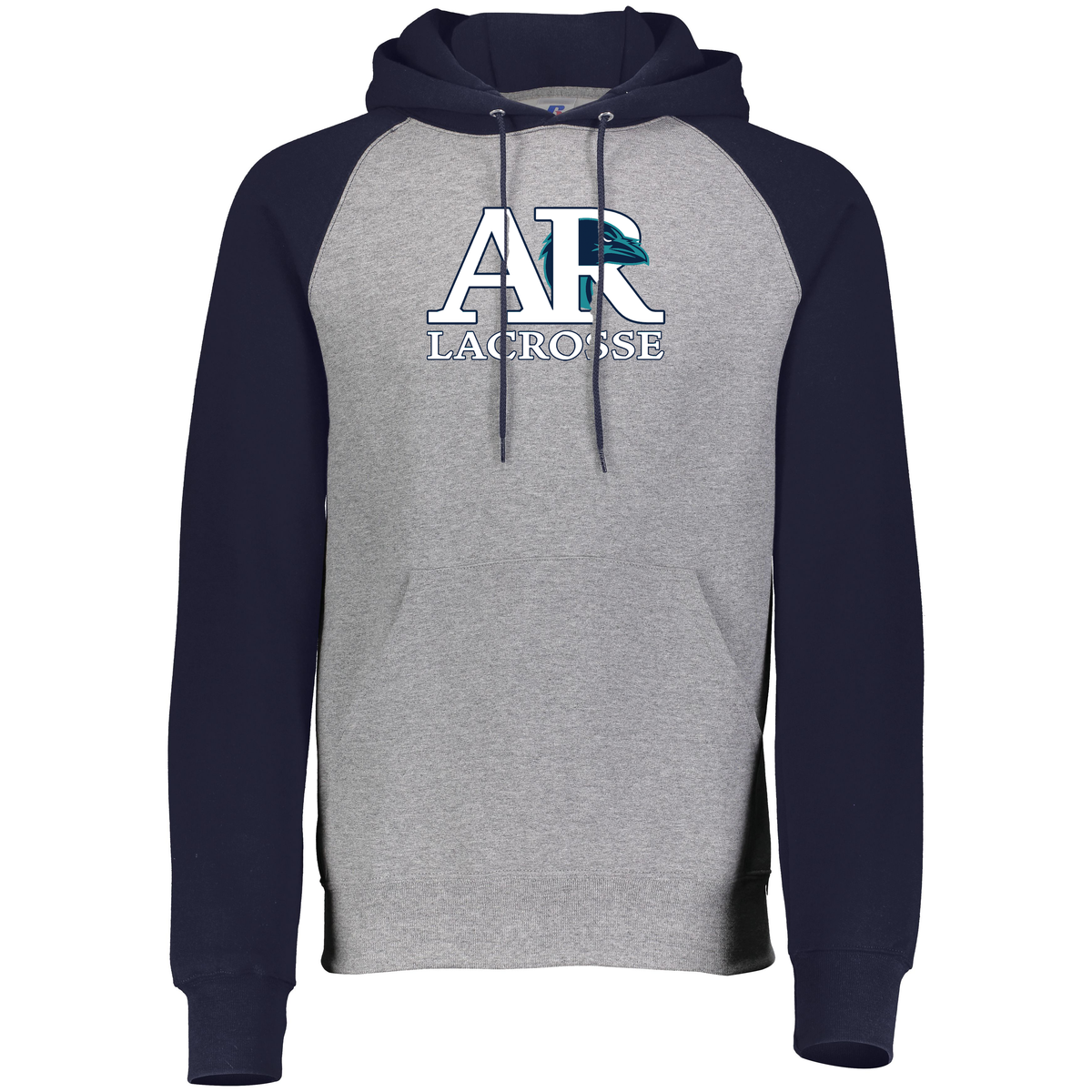 Auburn Riverside HS Lacrosse Dri-Power Fleece Color Block Hoodie