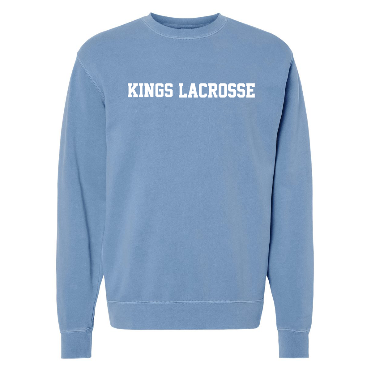 Kings Lacrosse Midweight Pigment-Dyed Crewneck