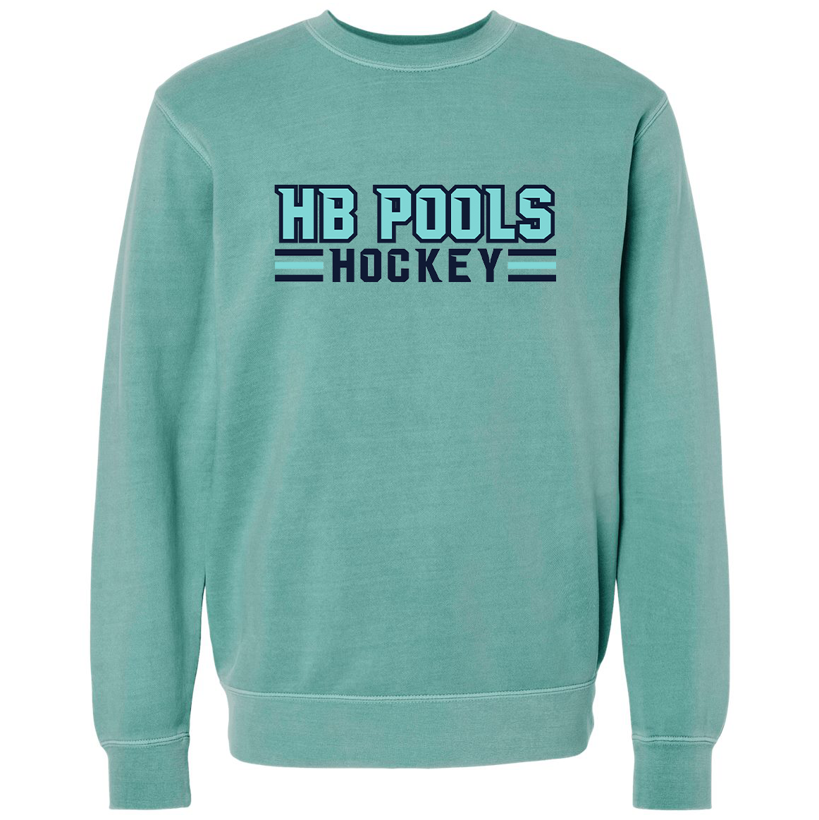 HB Pools Hockey Independent Trading Co. Midweight Pigment-Dyed Crewneck