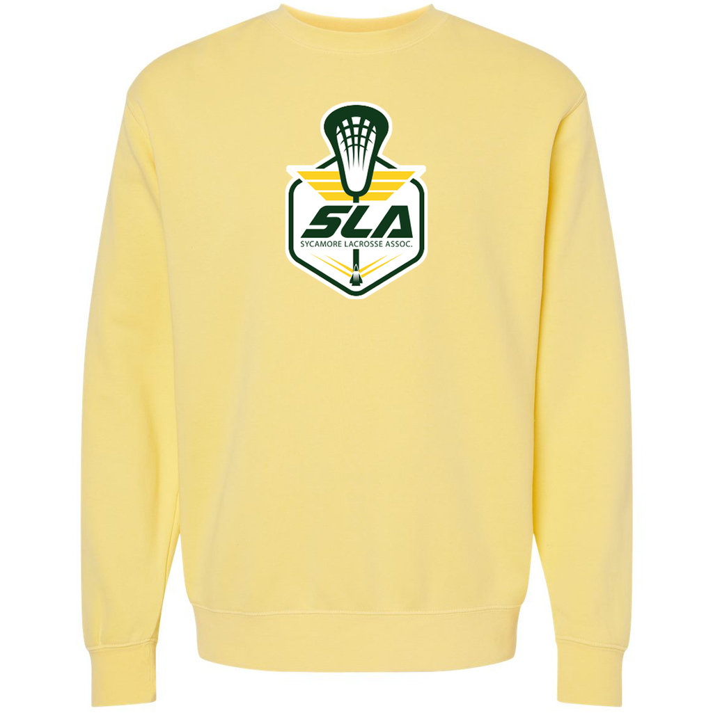 Sycamore Lacrosse Association Midweight Pigment-Dyed Crewneck