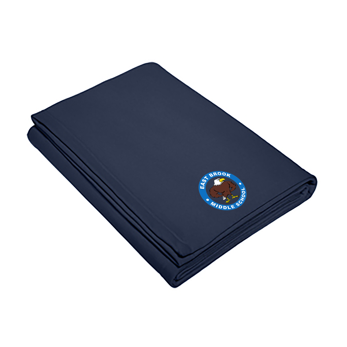 East Brook Middle School Fleece Sweatshirt Blanket