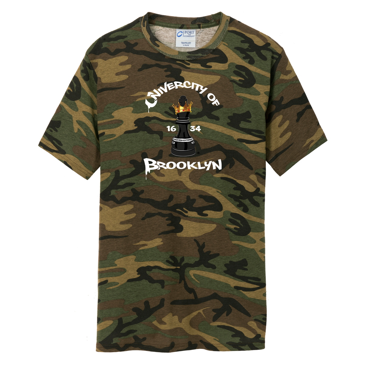 UniverCity of Brooklyn Camo T-Shirt