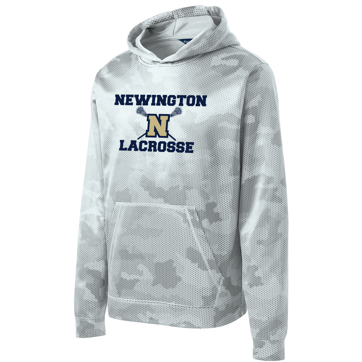 Newington Youth Lacrosse CamoHex Hoodie