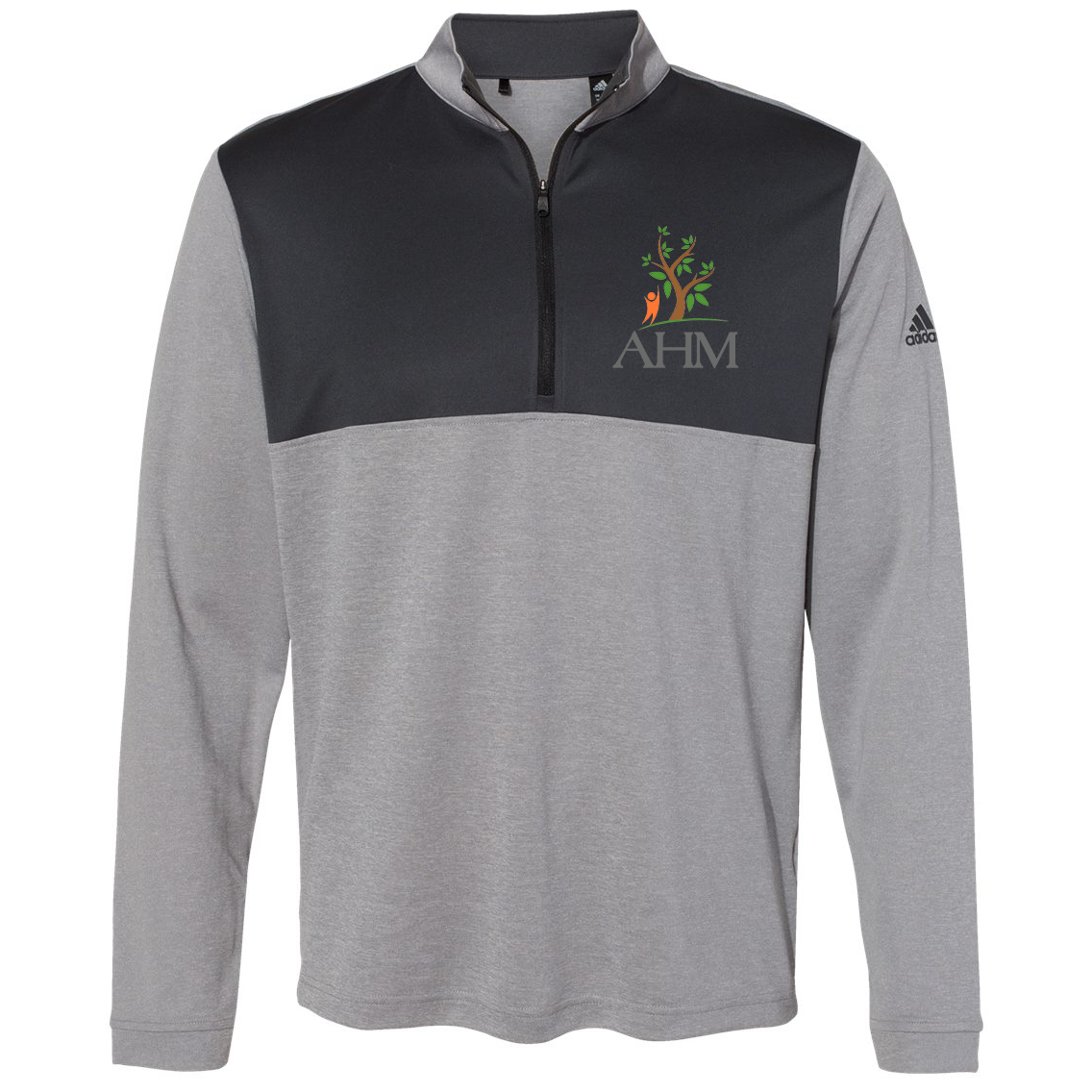 AHM Youth & Family Services Adidas Lightweight Quarterzip Pullover