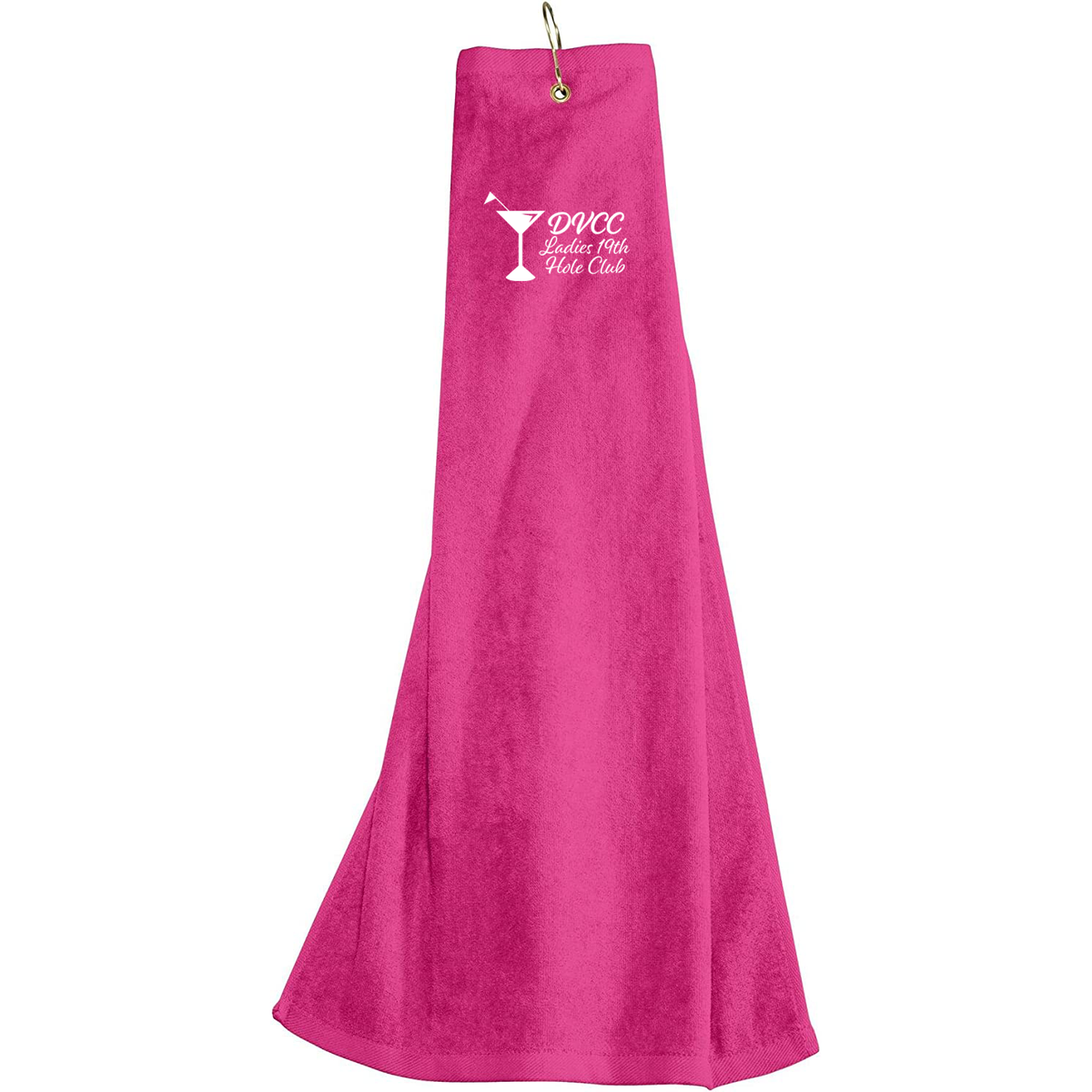 DVCC Ladies 19th Hole Club Grommeted Microfiber Golf Towel