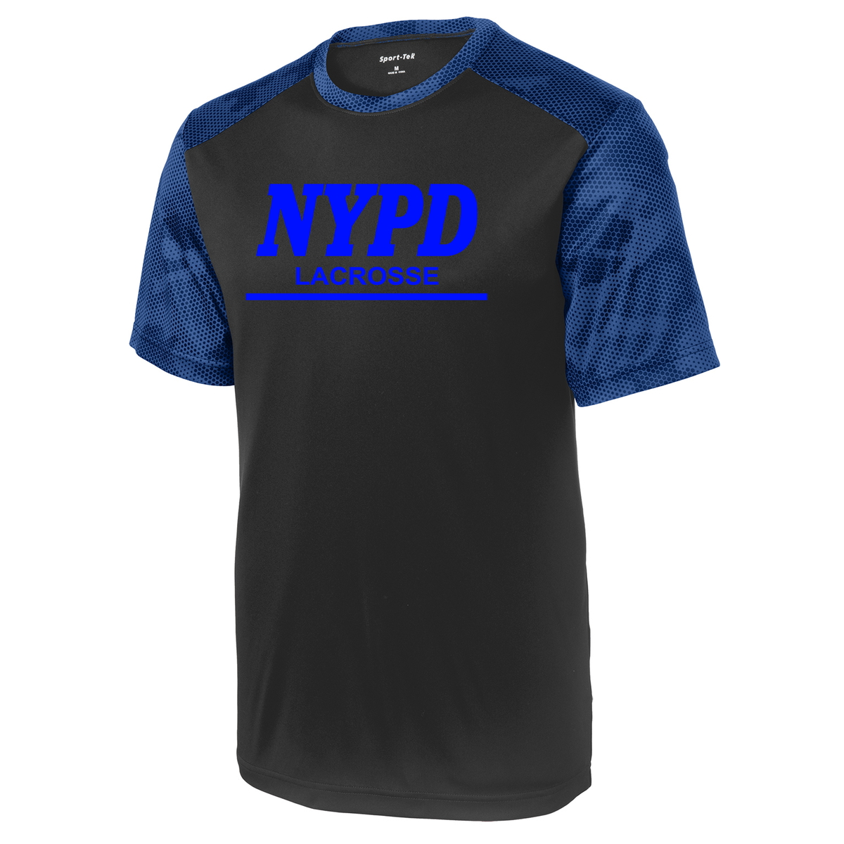 NYPD Lacrosse Camo-Hex Tee