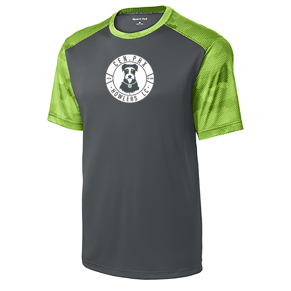 Central Phoenix Lacrosse Camo-Hex Sleeve Tee