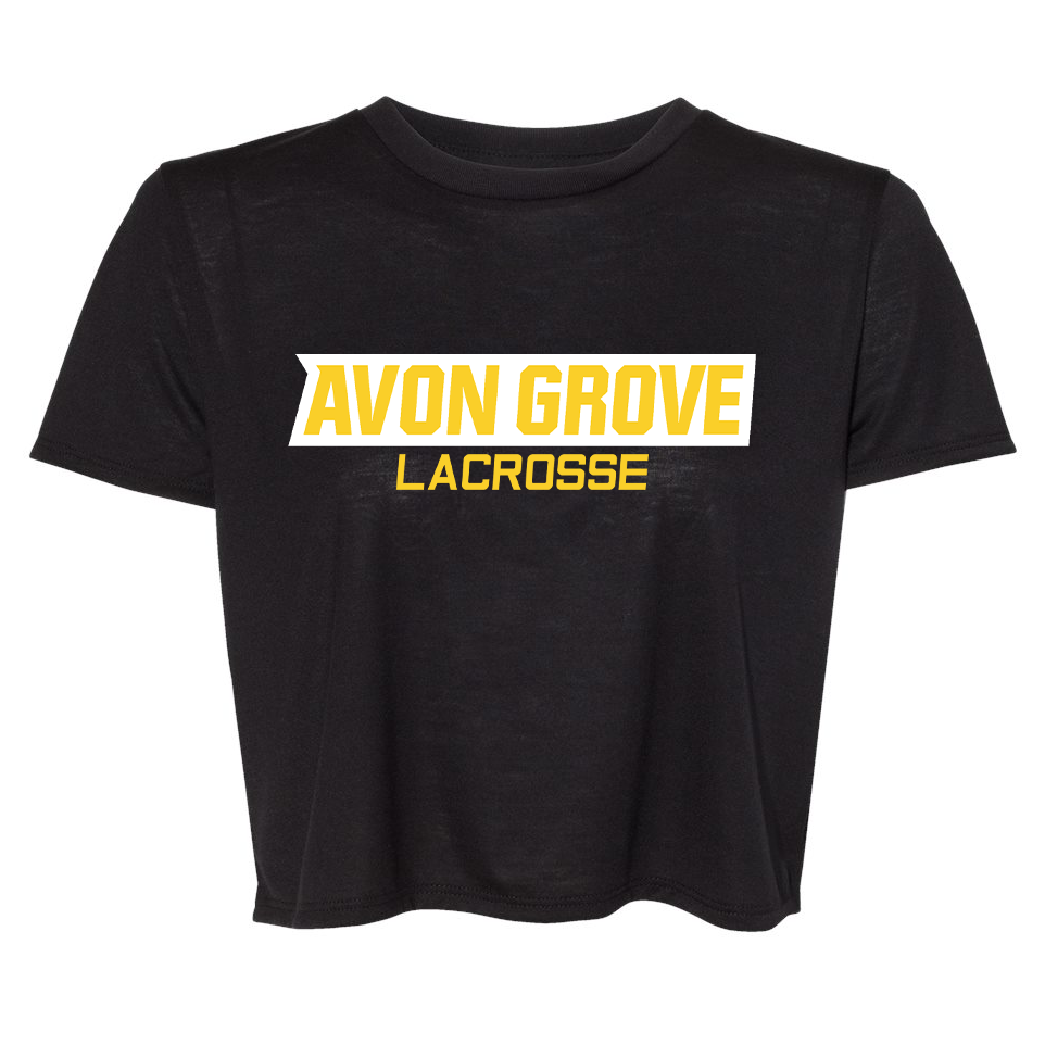 Avon Grove Lacrosse Women’s Flowy Crop Tee