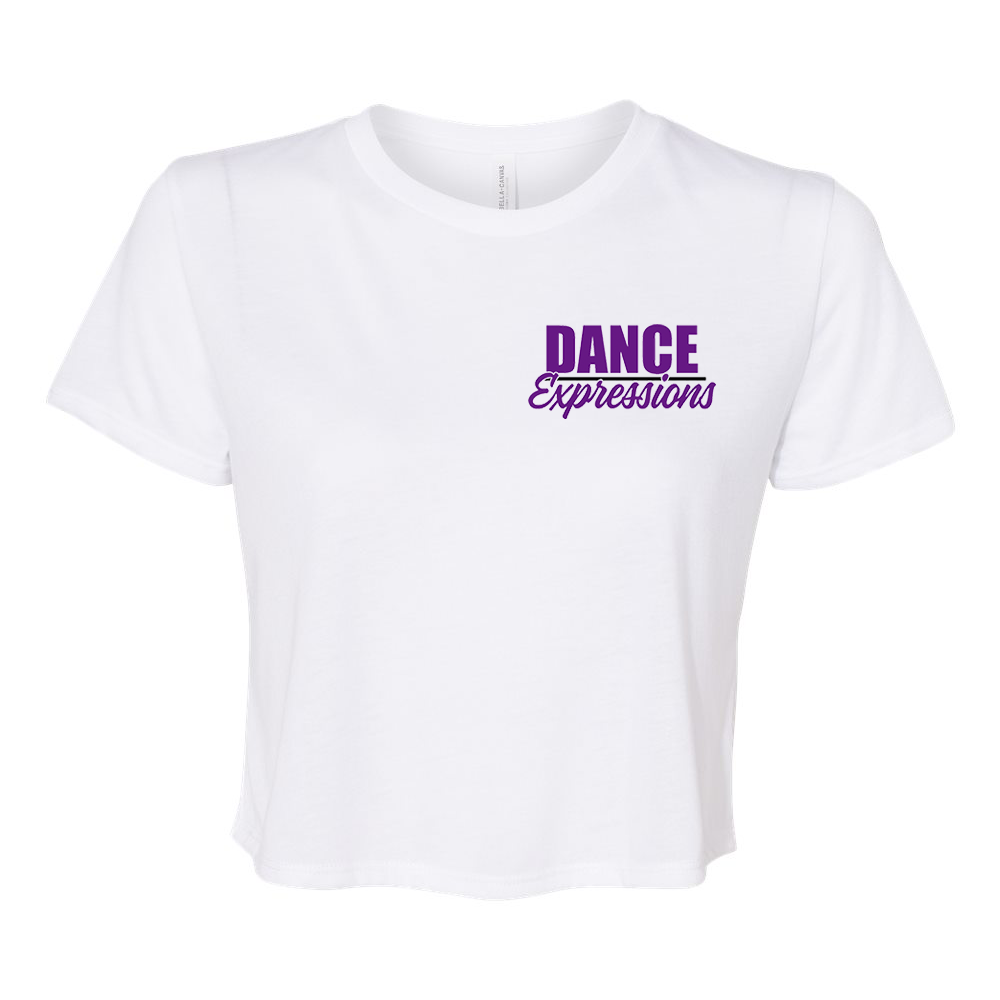 Dance Expressions Flowy Cropped T-Shirt