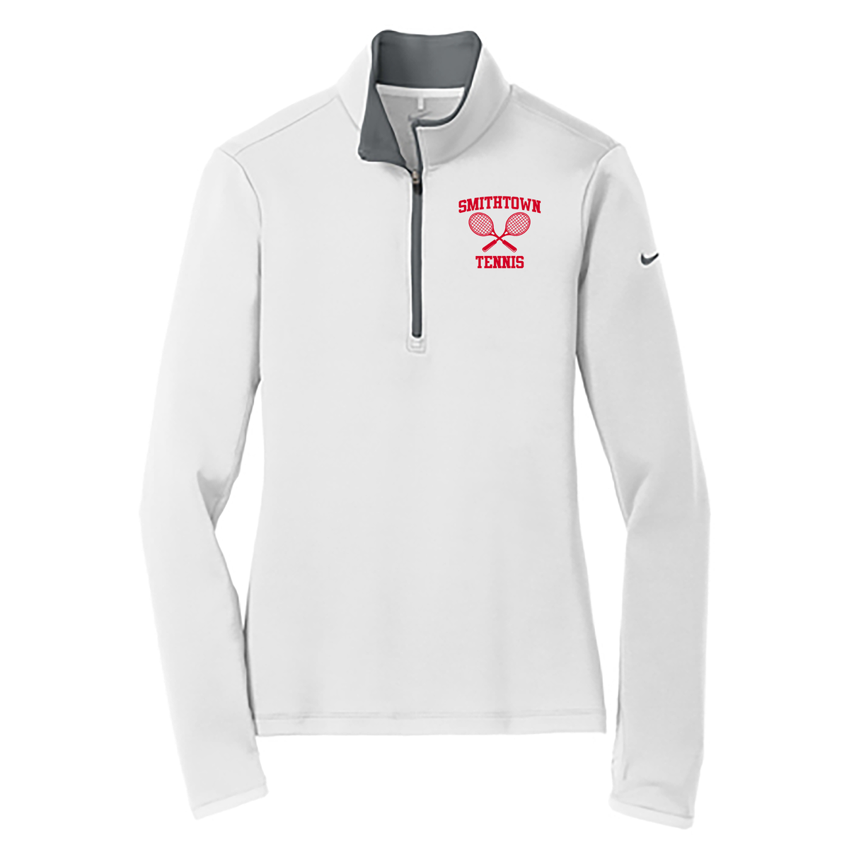 Smithtown Tennis Nike Ladies Dri-FIT 1/2 Zip Cover-Up